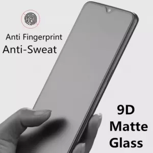 A22 5G Full Glue Anti-Fingerprint Matte Tempered Glass for S