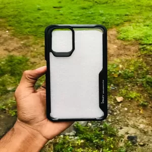Black iPaky Redmi Note 10 Case Shock-Proof Super Design Armo