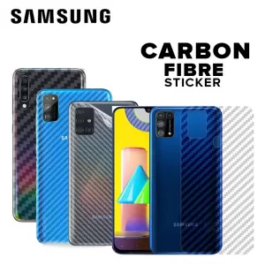 Clear Clear Slim Transparent Carbon Fiber Film For Samsung G