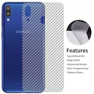 Clear Clear Slim Transparent Carbon Fiber Film For Samsung G