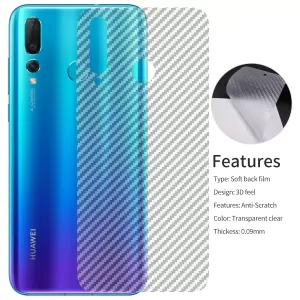 Clear Clear Slim Transparent Carbon Fiber Film For Vivo Y12s