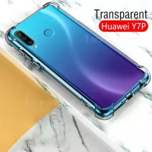 Clear Huawei Y7p Shockproof Case - Shockproof Transparent Ca
