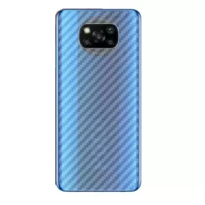 Clear Slim Transparent Carbon Fiber Film For Mi Poco X3 Mobi