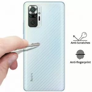 Clear Slim Transparent Carbon Fiber Film For Mi Redmi Note 1