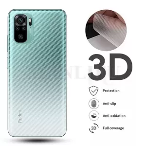Clear Slim Transparent Carbon Fiber Film For Mi Redmi Note 1