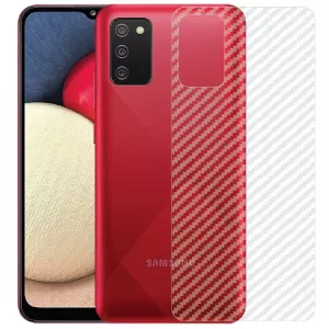 Clear Slim Transparent Carbon Fiber Film For Samsung Galaxy