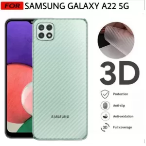 Clear Slim Transparent Carbon Fiber Film For Samsung Galaxy
