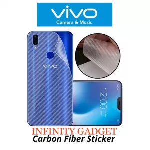 Clear Slim Transparent Carbon Fiber Film For Vivo V20 SE Mob