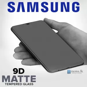Full Glue Anti-Fingerprint Matte Tempered Glass for Samsung