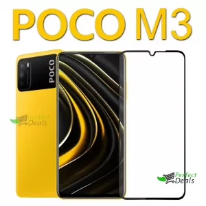Genuine Poco M3 Branded High Quality Screen Protector Full G
