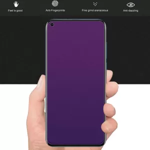 Huawei Nova 7i Anti-Blue Ray Light Matte Tempered Glass Blue