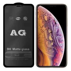 iPhone_ X / Xs / 11 Pro Fingerprint Matte Tempered Glass Scr