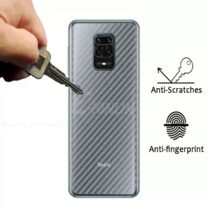 MI REDMI 9T Clear Slim Transparent Carbon Fiber Film For Xia