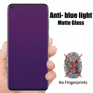 OPPO F19 / F19 Pro Blueray Matte Frosted Full Tempered Glass