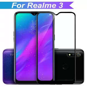 Realme 3 Tempered Glass Screen Protectors Protective Guard H