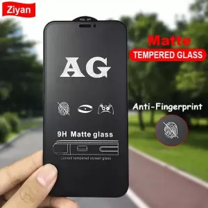 Samsung Galaxy A03s Stylish Full Cover Matte Texture Tempere