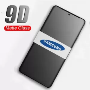 Samsung Galaxy A70 Full Glue Anti-Fingerprint Matte Tempered
