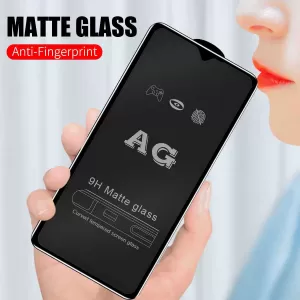 Samsung Galaxy M30 Stylish Full Cover Matte Texture Tempered