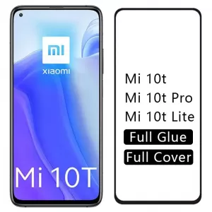 Screen Protector for Redmi 10t Full Glue 9D Tempered Glass f