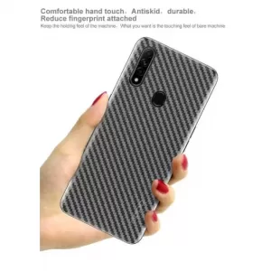 VIVO V20 SE Clear Slim Transparent Carbon Fiber Film For Viv