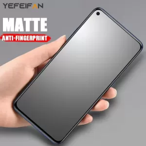 Vivo V21e 5G No Fingerprint Matte Tempered Glass Screen Prot