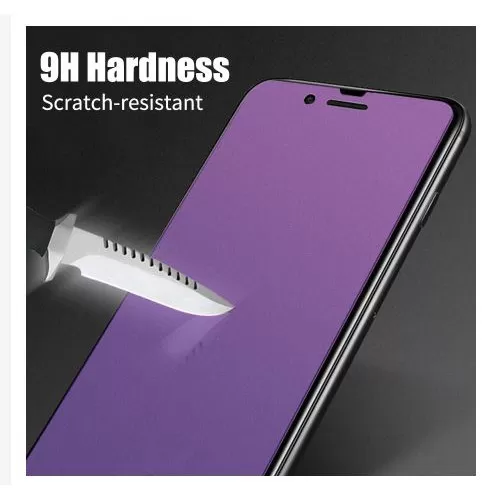 Vivo V20 High Quality Matte Anti Blue Ray 9H Tempered Glass - image 3