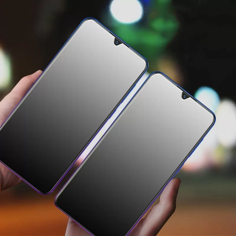 Vivo Y17 Stylish Full Cover Matte Texture Tempered Glass non - image 2