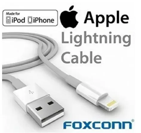 White Foxconn Charge Cable For i Phone 7 8 Plus X XS Max XR