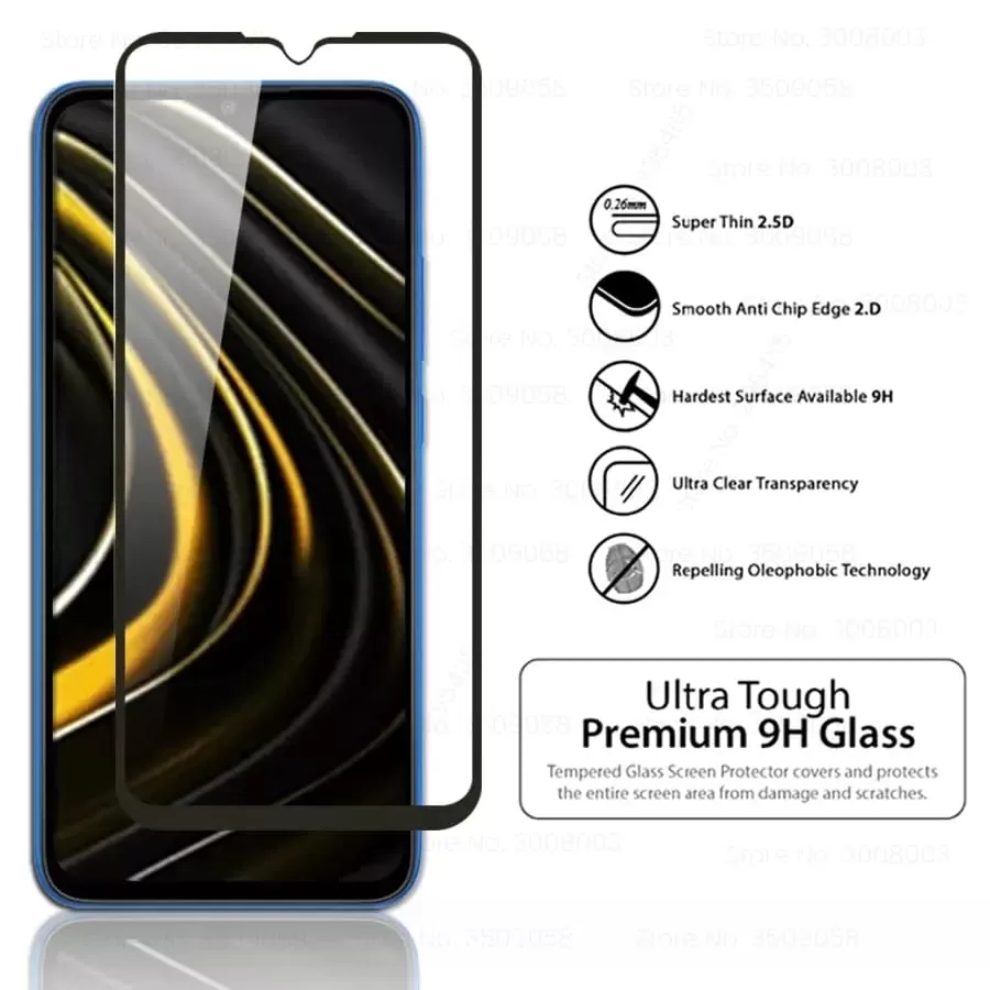Xiaomi Mi Poco M3 Tempered Glass Screen Protectors Protectiv - image 2