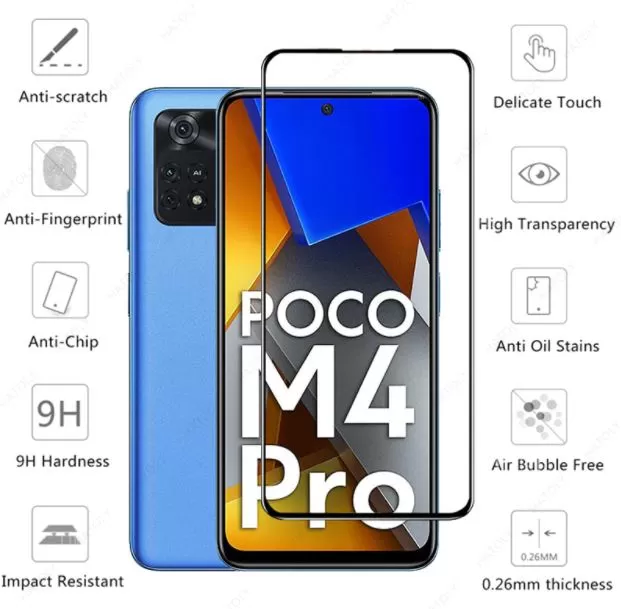 Xiaomi Poco M4 Pro 5G Tempered Glass Screen Protectors Prote