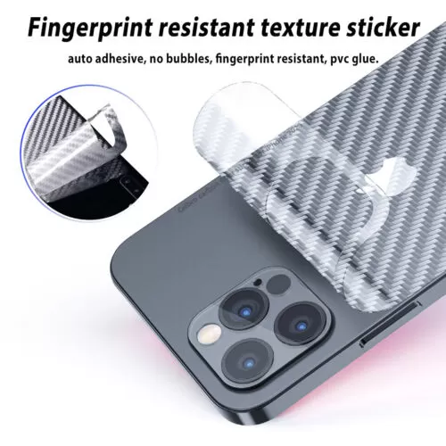 Back Sticker for Iphone 8 Plus Carbon Fiber Back Screen Prot - image 2