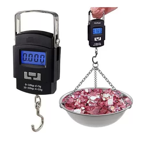 Black Portable Electronic Digital Scale can weigh up to Maxi - image 3