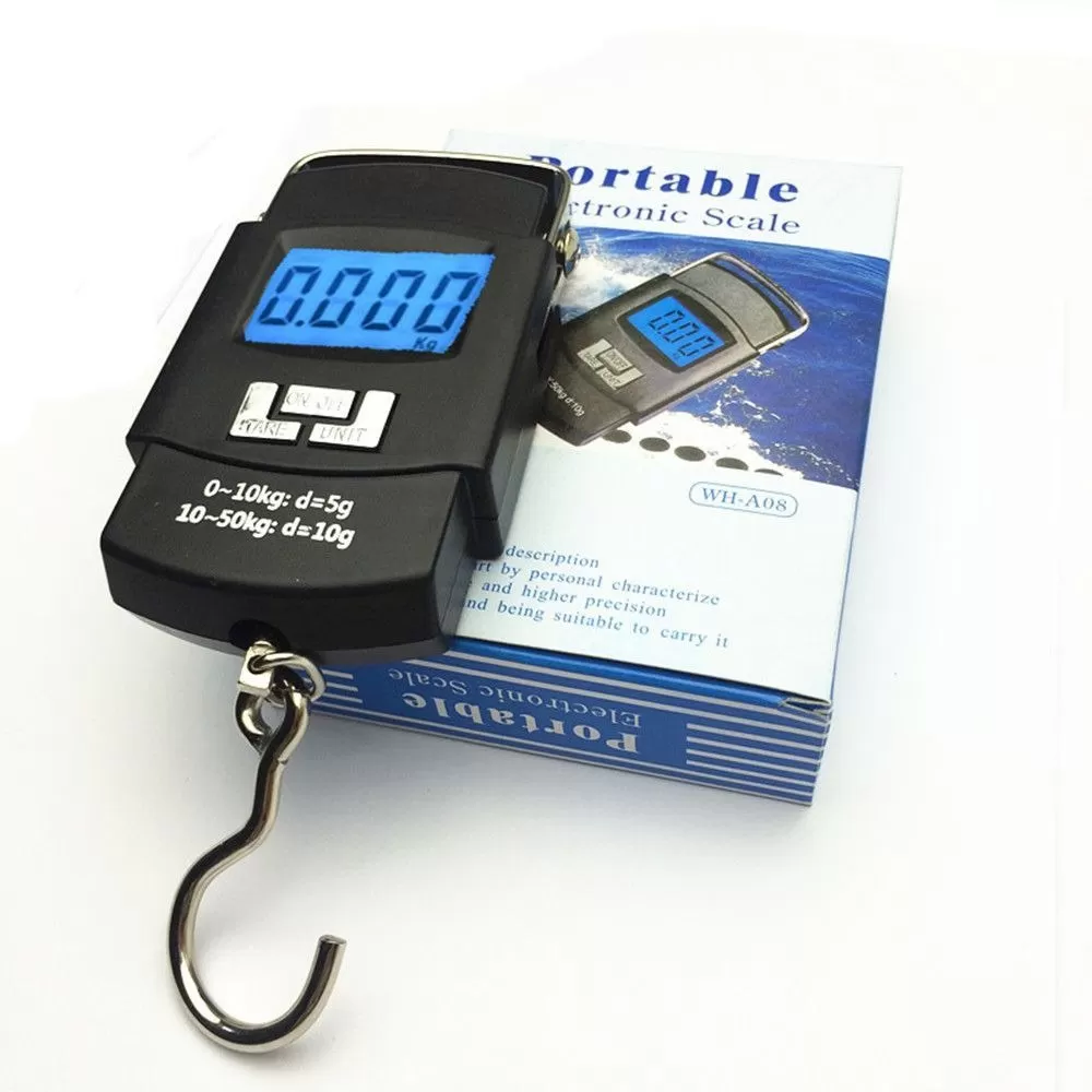 Black Portable Electronic Digital Scale can weigh up to Maxi - image 4