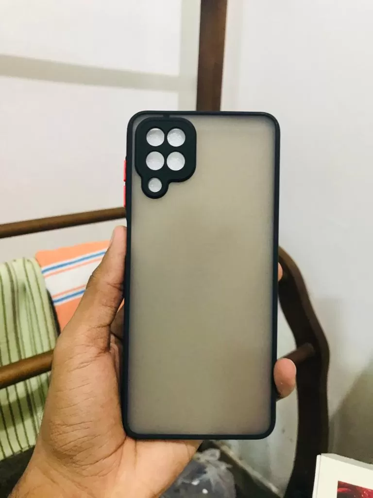 Black Samsung Galaxy A22 4G Camera protector Gingle  Anti-Kn - image 2