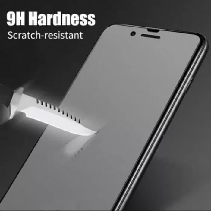 Full Glue Anti-Fingerprint Matte Tempered Glass for Vivo V21 - image 2