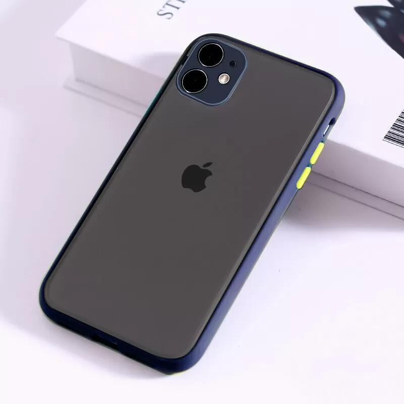 Green 11 New Matte Gingle hard Shockproof Armor Phone Luxury - image 3