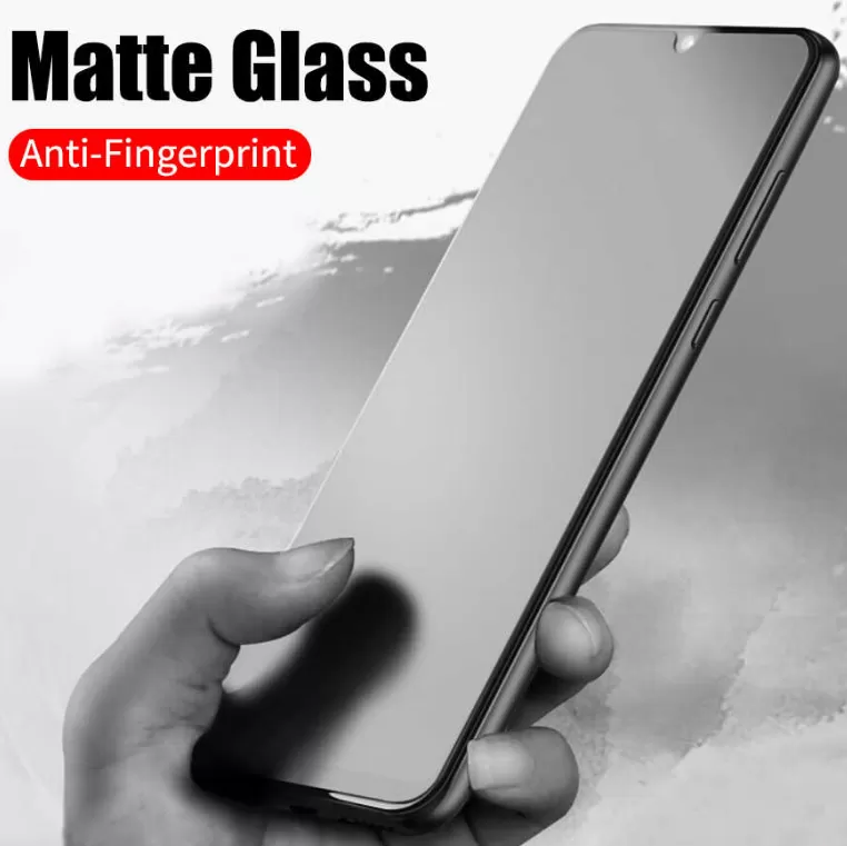 Huawei Nova 3i Stylish Full Cover Matte Texture Tempered Gla - image 2