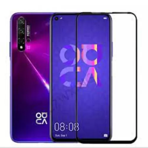 Huawei Nova 5T Tempered Glass - Full glue - Full coverage