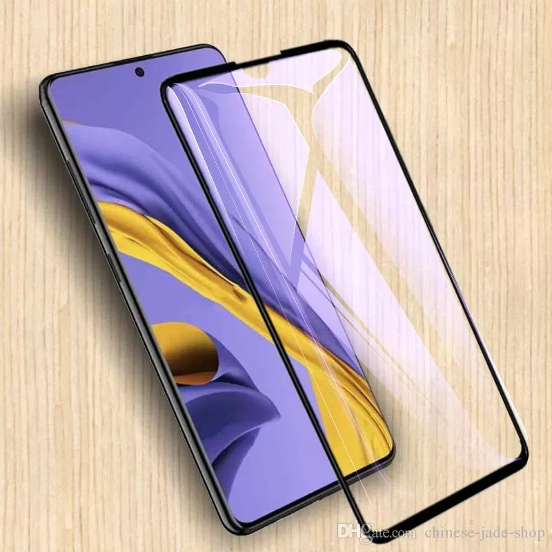 Huawei P SMART 2021 Full glue 9H Tempered Glass Anti-scra