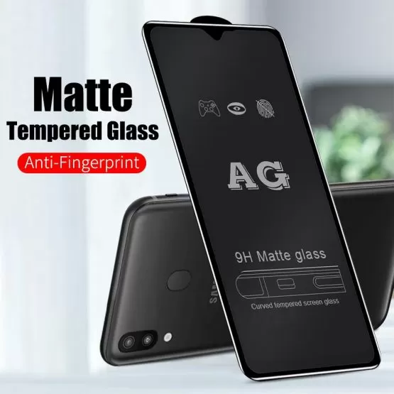 Samsung Galaxy A11 / M11 Full Glue Anti-Fingerprint Matte Te - image 2