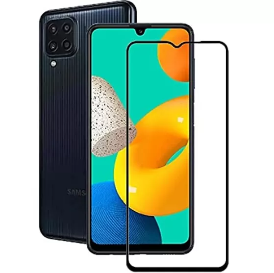 Samsung Galaxy A20s Full Glue Tempered Glass for Screen Prot - image 3