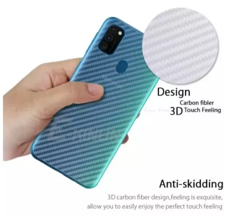 Samsung Galaxy A22 5G Carbon Fiber Protective Back Sticker / - image 3