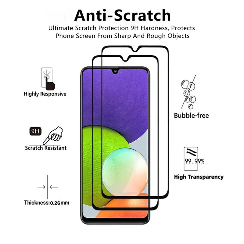 Samsung Galaxy A74 4G Tempered Glass - Full glue - Full cove - image 2