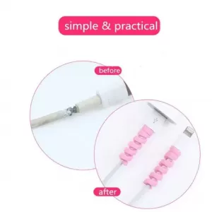 2 Pcs Pieces Protector Saver Cover for Micro USB Type C Char
