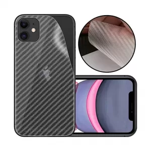 Back Sticker for Iphone 12/12 Pro Carbon Fiber Back Screen P
