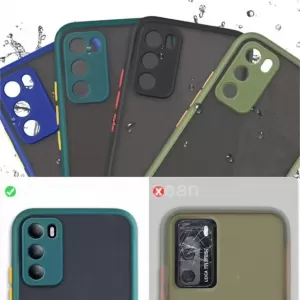 Black Xiaomi Poco M3 Camera protector Anti-Knock Armor Gingl