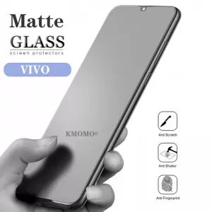 Full Glue Anti-Fingerprint Matte Tempered Glass for Vivo V21