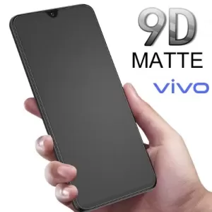 Vivo V21e Matte Frosted Full Tempered Glass Anti-Fingerprint