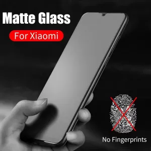 Xiaomi Mi Poco X3  Stylish Full Cover Matte Texture Tempered