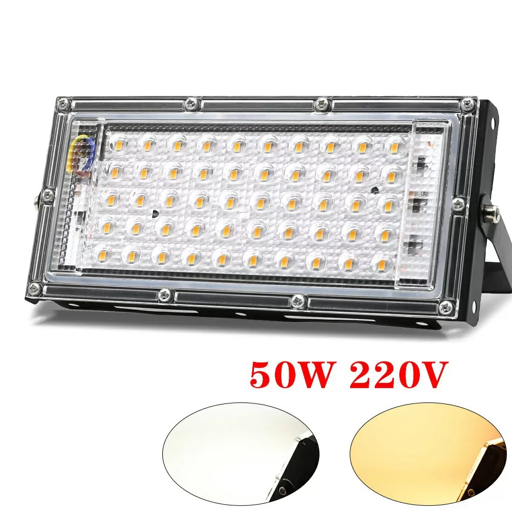White 50W LED Flood Light Cool White With High Brightness Fo - image 2